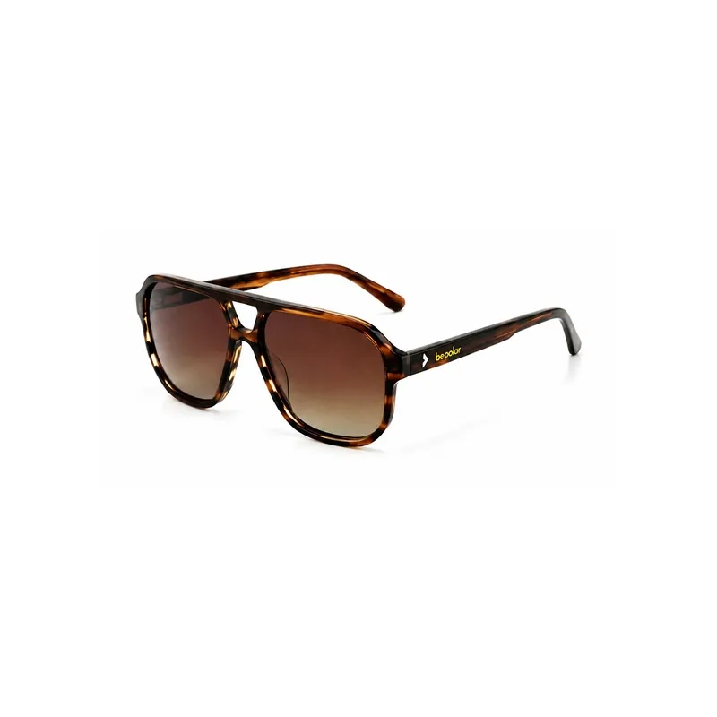 Gafas de sol SASHA Carey de acetato con lentes polarizadas — bepolar